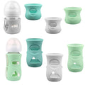 Silicone Sleeves for Avent Glass Natural Baby Bottle, 6 Pack Bottles Shatter by SMAutoLife