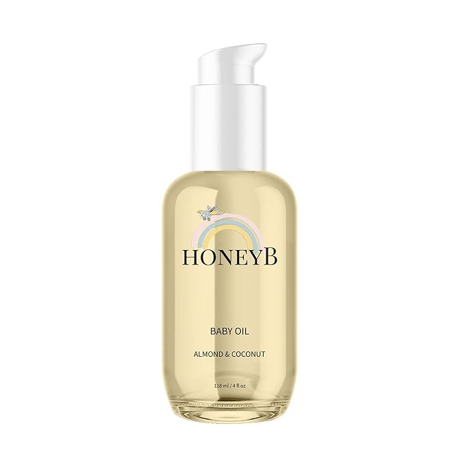 HoneyB Soothing Baby Oil with Almond & Coconut Oils by HoneyBKids