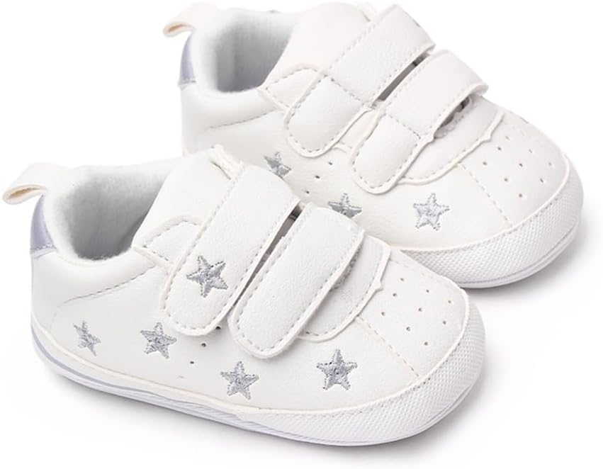 Clowora Baby Boys Girls Shoes Non-Slip Rubber Sole Sneakers Infant First - Image 5