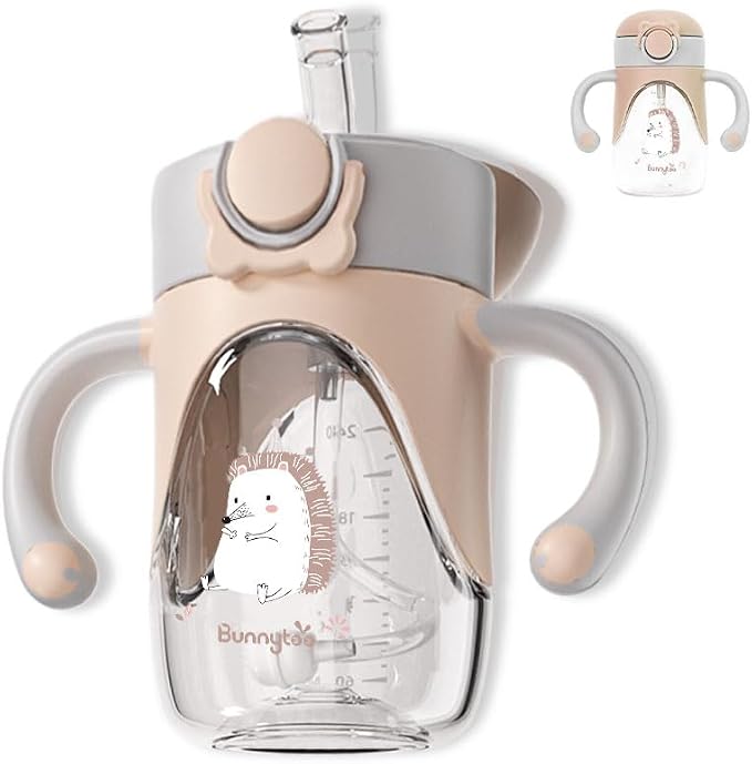 Bunnytoo Baby Sippy Cup with Weighted Straw by Bunnytoo