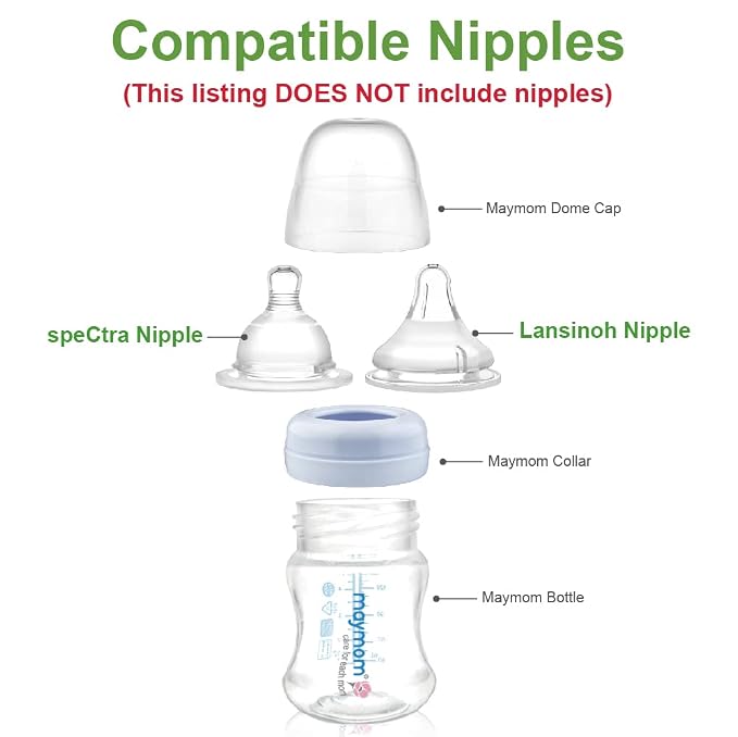 Maymom Wide-Mouth Milk Storage Collection Bottle - Image 4