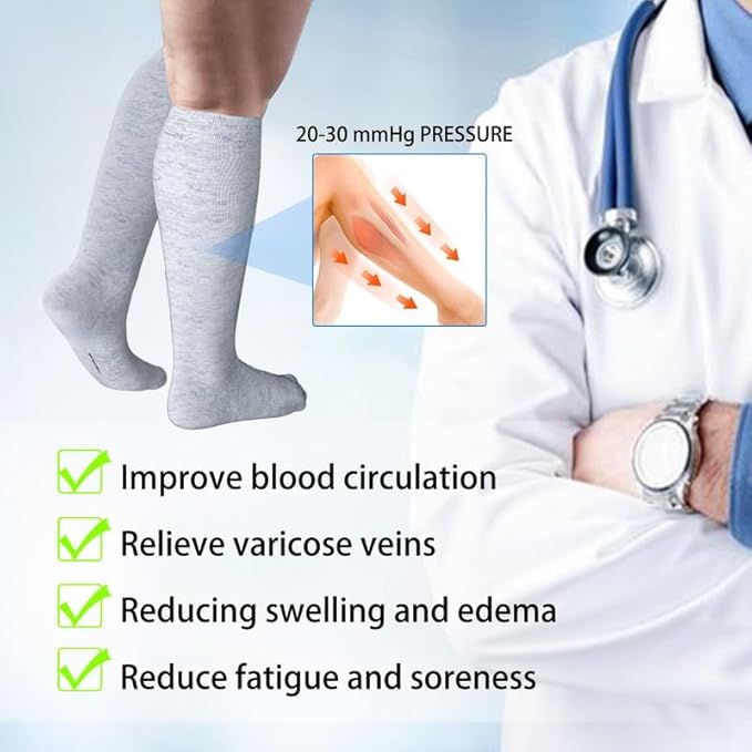 LEVSOX Viscose Made from Bamboo Compression Socks - Image 6