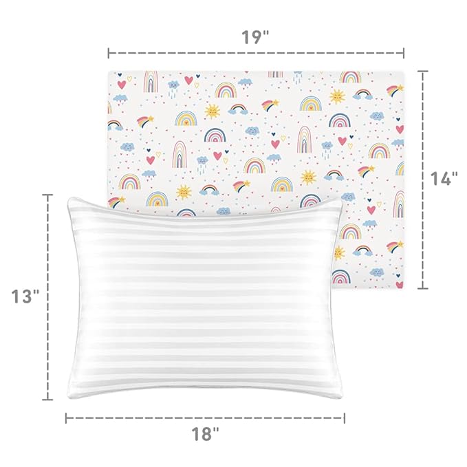 Toddler Pillow, 13X18 Toddler Pillows - Image 6