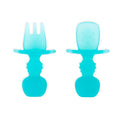 Bumkins Baby Utensils Set, Chewtensils Silicone Spoons by Bumkins