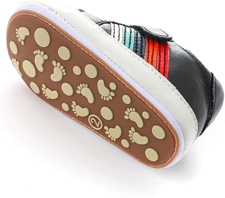 Clowora Baby Boys Girls Shoes Non-Slip Rubber Sole Sneakers Infant First - Image 6