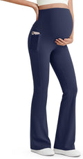 G4Free BareFeel Maternity Flare Leggings by G4Free
