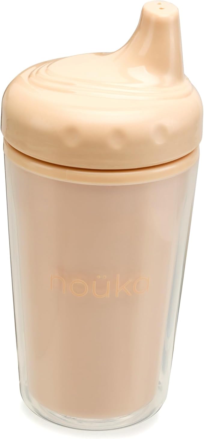noüka Insulated and Non-Spill Sippy Cup | Leak Proof and Easy Grip | Keeps by no%C3%BCka