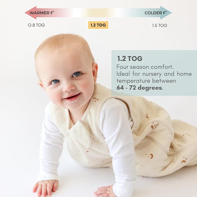 Tealbee Grow with Baby Sleep Sack – Adjustable Fit 6–24 Months - Image 4