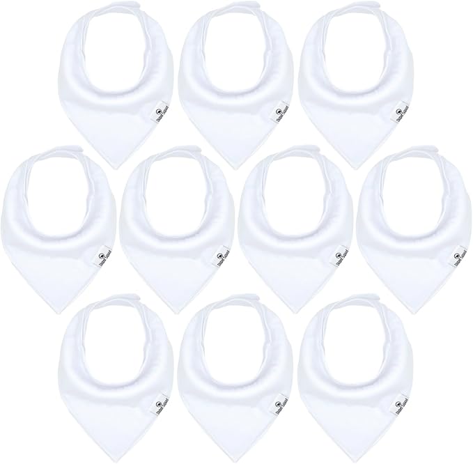 DiaperSquad's Baby Bibs for Drooling and Teething, Bibs for Boys, Baby Girl by DiaperSquad
