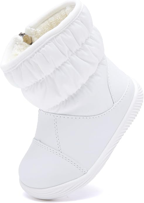 BMCiTYBM Baby Boy Girl Snow Boots Waterproof Winter Warm Booties Nonslip - Image 4