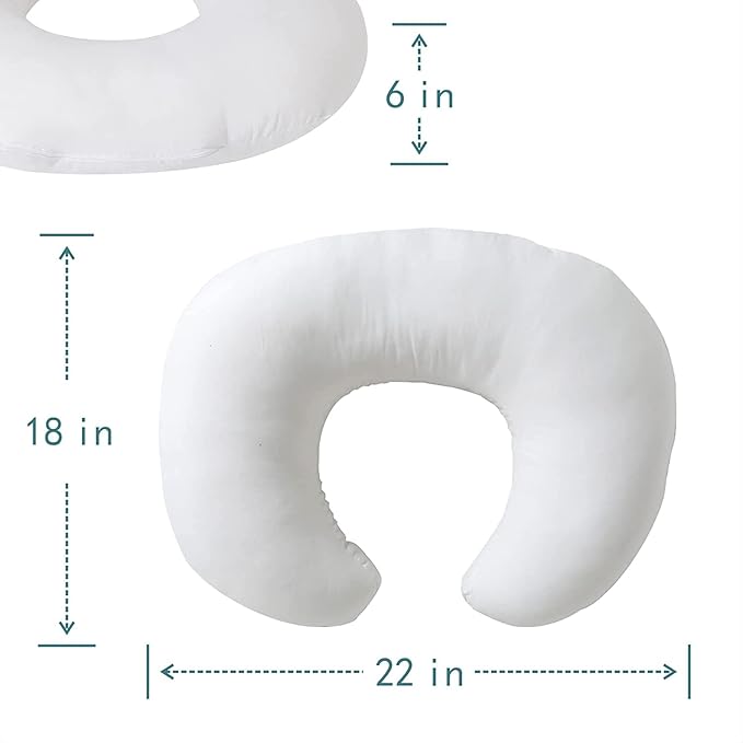 Nursing Pillow and Positioner, U Shape Nursing and Infant Support Pillow Head - Image 4