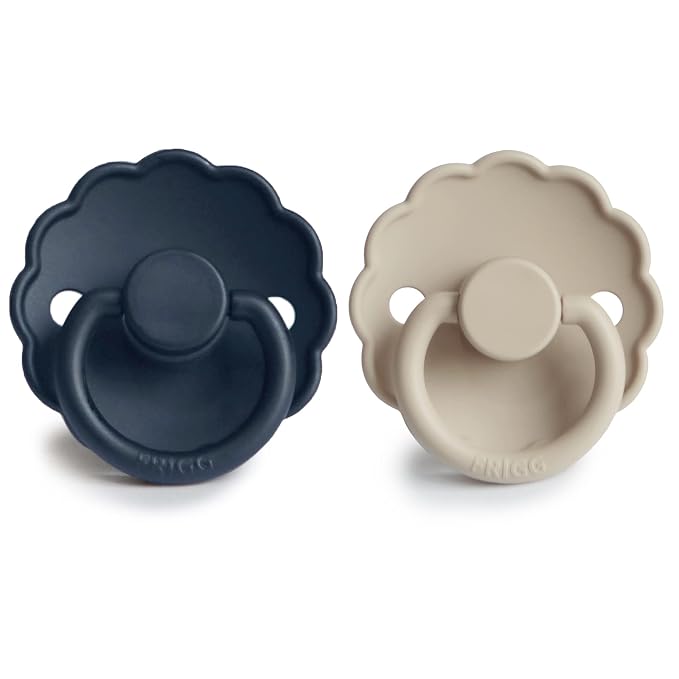 FRIGG Daisy SilkySoft Silicone Baby Pacifier | Made in Denmark | BPA-Free - Image 2
