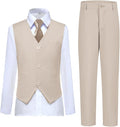 Boys Vest Set Formal Dress Suits Wedding Outfit Dresswear by Lycody