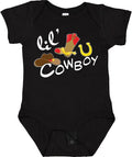 inktastic Lil' Cowboy Baby Bodysuit by Inktastic