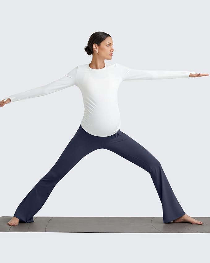 G4Free BareFeel Maternity Flare Leggings - Image 4