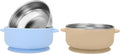 2 Pack Stainless Steel Baby Bowls by Wesketch