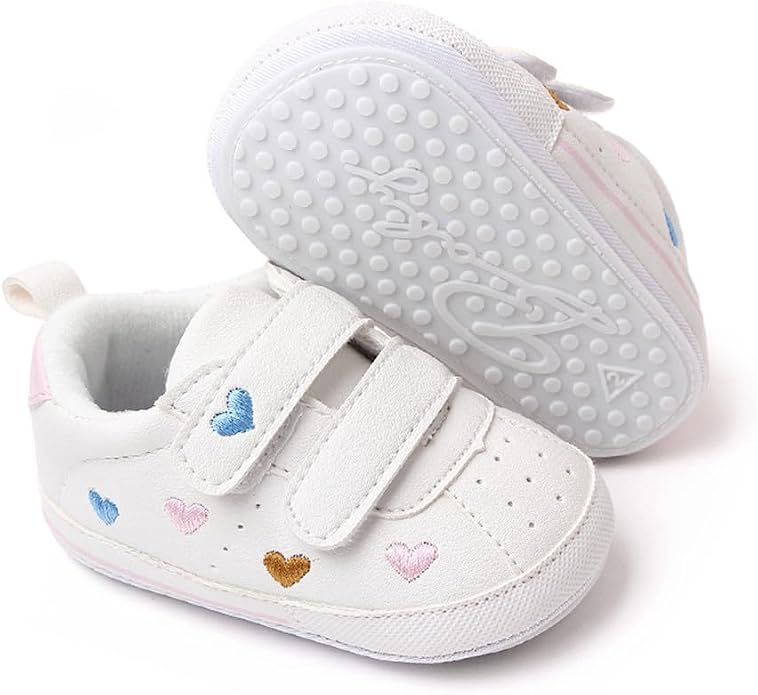 LONSOEN Baby Girls Boys Loafers Prewalker Dress Crib Shoes - Image 4