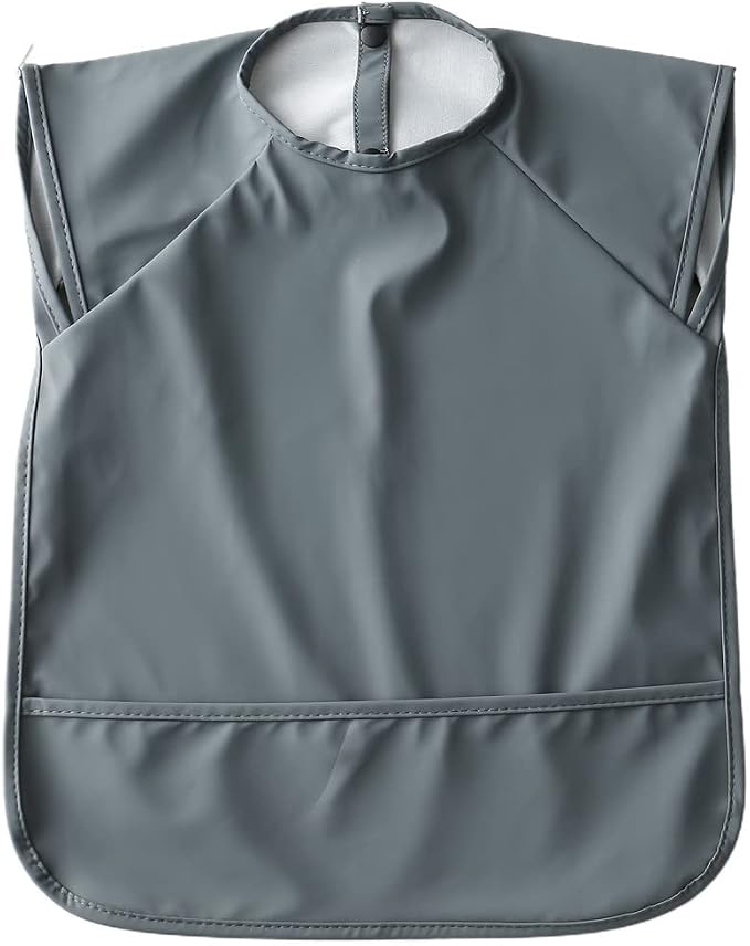 GZMM Waterproof Baby Bibs, Infant Toddler Extra Cover Feeding Bib by GZMM