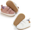 2Pairs Baby Shoes, Boys Girls Non-Slip Rubber Sole Sneakers, Unisex Infant Soft by 82-eitwo