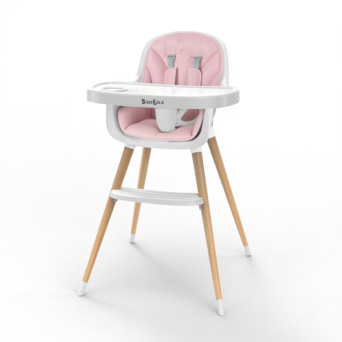 Baby High Chair, Wooden Highchair by Babilous
