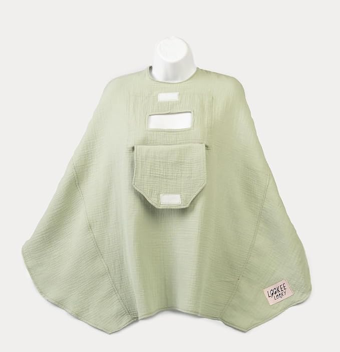 Muslin Nursing Cover for Baby Breastfeeding – - Image 2
