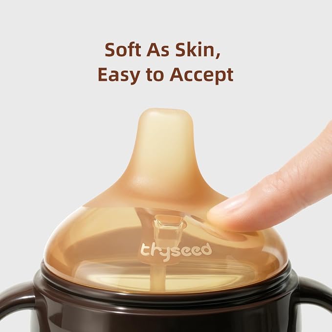 Thyseed Infant Spill Proof Weighted Straw Sippy Cups - Image 4