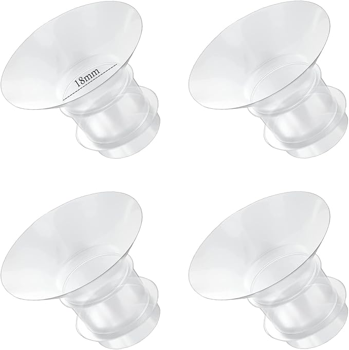 Flange Inserts 18mm for Medela, Spectra 24mm Shields/Flanges, Compatible by Unknown