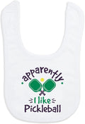 ChalkTalkSPORTS Pickleball Baby & Infant Bibs | Soft Microfiber Pickleball Baby by ChalkTalkSPORTS
