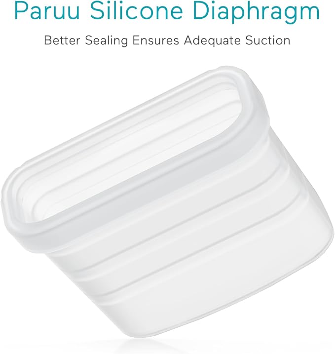 Paruu P10 Duckbill Valves & Silicone Diaphragm, P10 Original Breast Pump Parts - Image 5