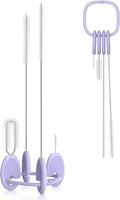 YOTIME Standing Straw Cleaner Brush Set, 4in1 Reusable Straw Brushes by YOTIME