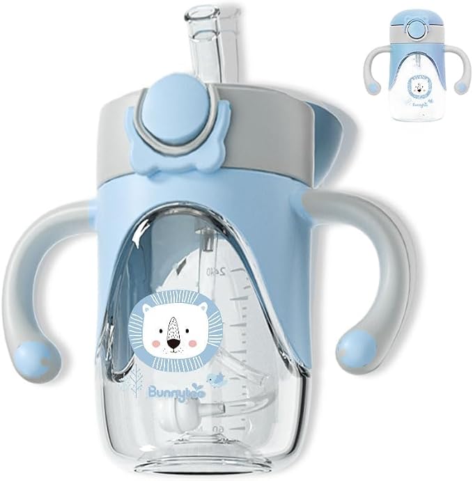 Bunnytoo Baby Sippy Cup with Weighted Straw - Image 3