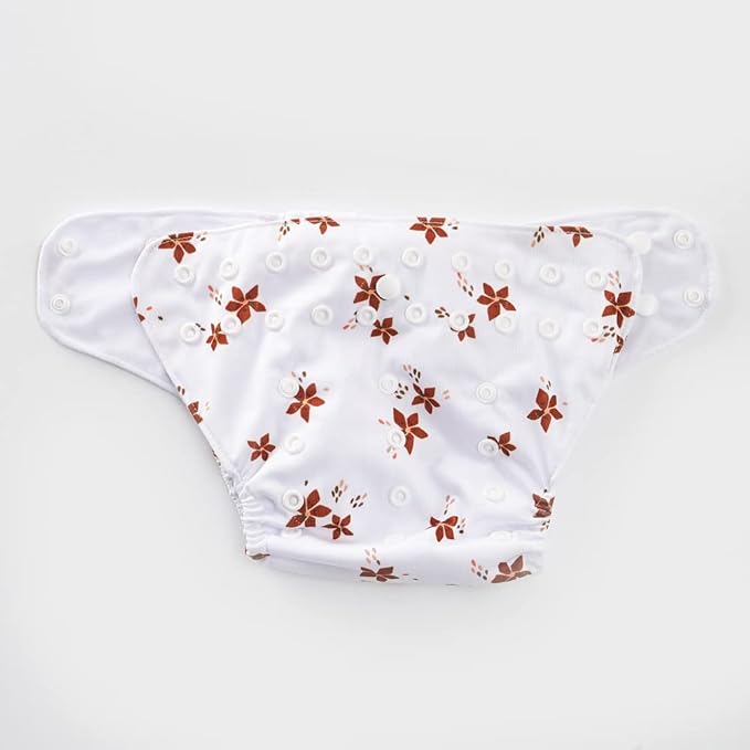 HappyFlute 9 Sets Newborn Baby Cloth Pocket Diapers One Size Adjustable Reusable - Image 4