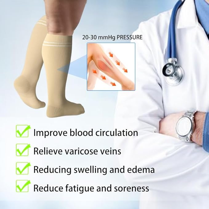 LEVSOX Viscose Made from Bamboo Compression Socks - Image 6