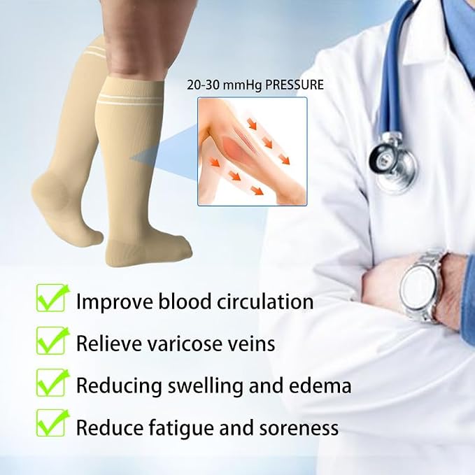 LEVSOX Viscose Made from Bamboo Compression Socks - Image 6