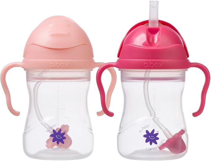 b.box + Lansinoh Weighted Straw Sippy Cup by bbox