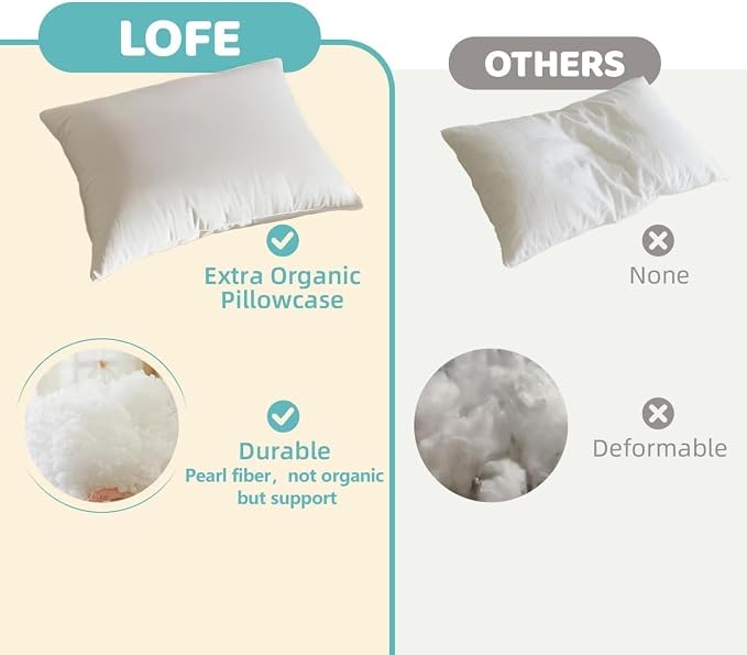 LOFE Organic Kids Pillow - Image 2