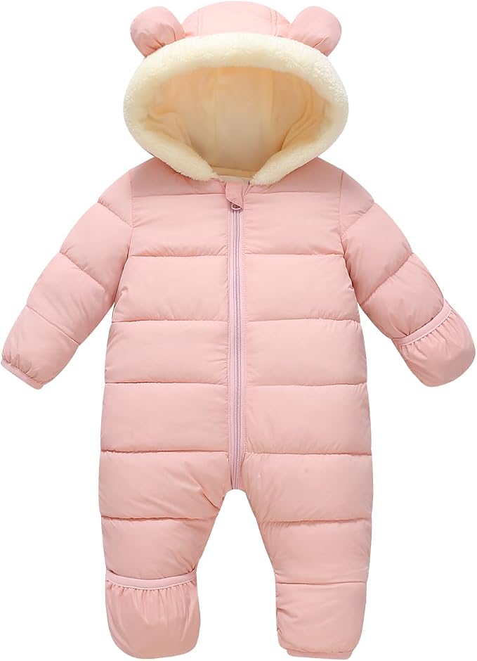 Newborn Baby Snowsuit Cute Boy Clothes Toddler Girl Snow Suits Jacket by Fumdonnie