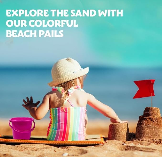 Podzly 108 Pack Beach Pails Sand Buckets - Image 5