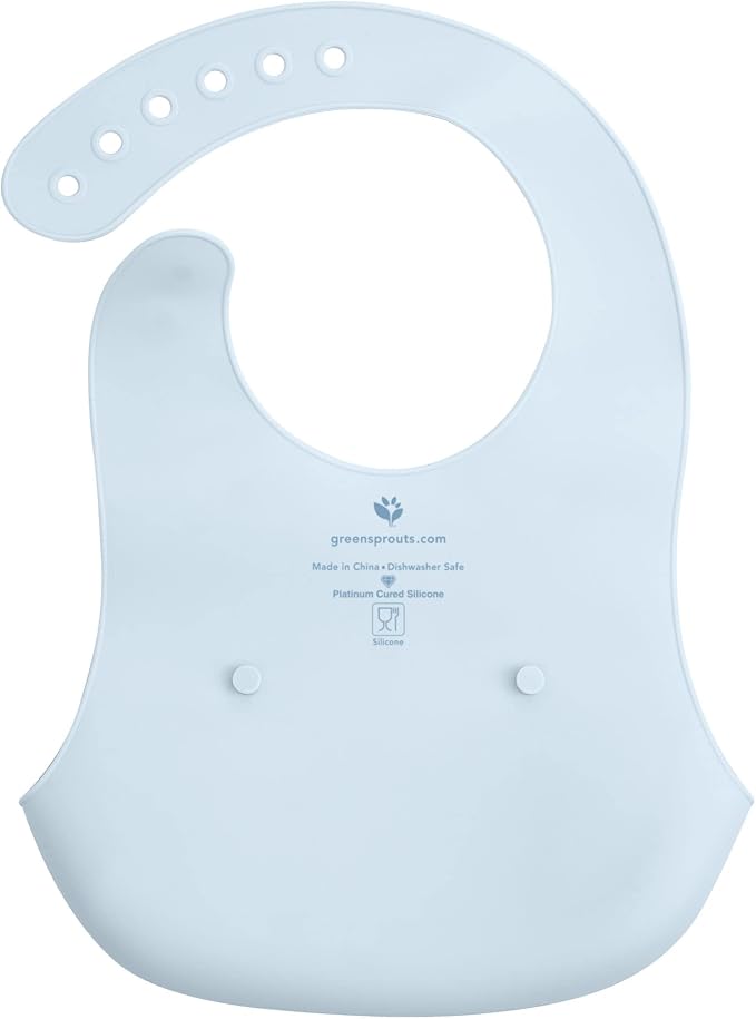 Green Sprouts Unisex Baby Silicone Scoop Bib - Image 2