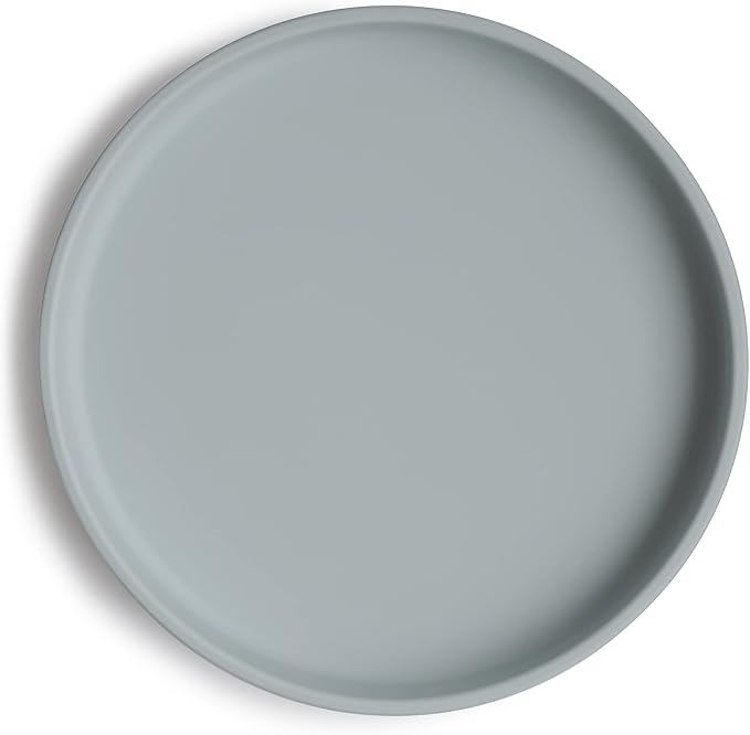 mushie Classic Silicone Suction Plate | BPA-Free Non-Slip Design by mushie