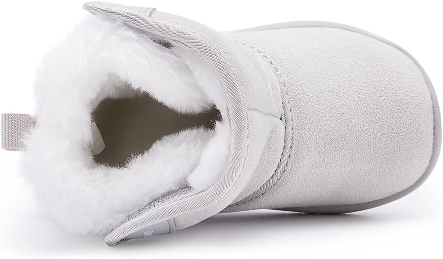 BMCiTYBM Girls Boys Snow Boots Warm Winter Fur Lined Baby Shoes - Image 4
