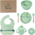 Silicone Baby Feeding Set | BPA-FREE |9 PCS Baby Led Weaning Supplies Self by Unknown