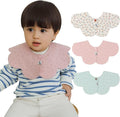 Konny Baby Bibs Set, 360 ​​° Rotate, Soft and Absorbent Bandana Drooling by Konny