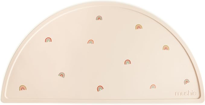 mushie Silicone Placemat for Kids | BPA-Free Non-Slip Design by mushie