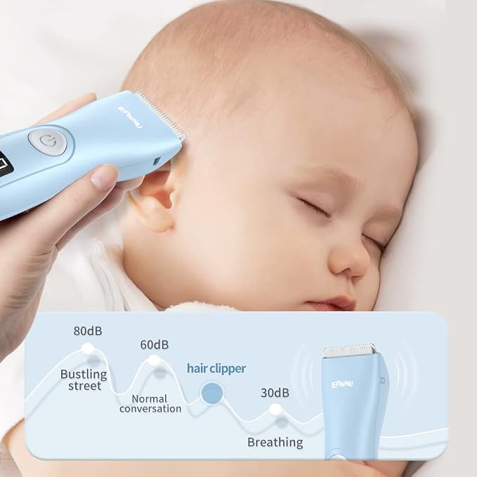 Baby Hair Clippers, Professional Quiet Hair Trimmer - Image 5