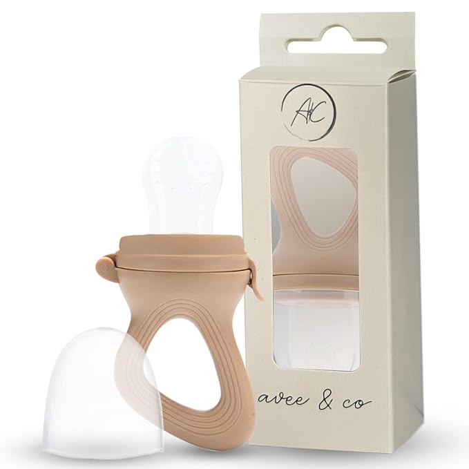 Avee & Co Silicone Teething Pacifier and Fresh Fruit Feeder, Baby Pacifier by AveeCo