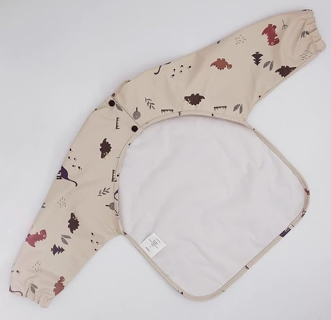 GZMM Waterproof Baby Bibs, Infant Toddler Long Sleeve Feeding Bib - Image 5