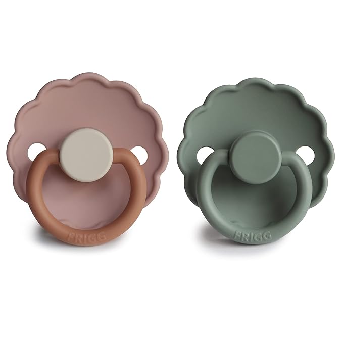 FRIGG Daisy SilkySoft Silicone Baby Pacifier | Made in Denmark | BPA-Free - Image 2