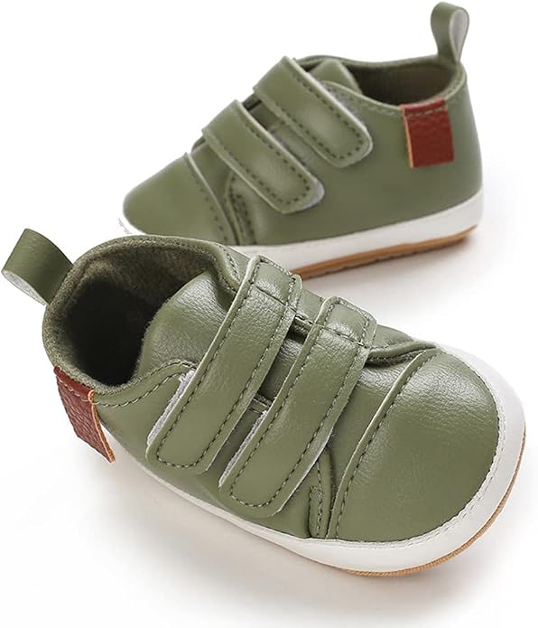 Clowora Baby Boys Girls Shoes Non-Slip Rubber Sole Sneakers Infant First - Image 4