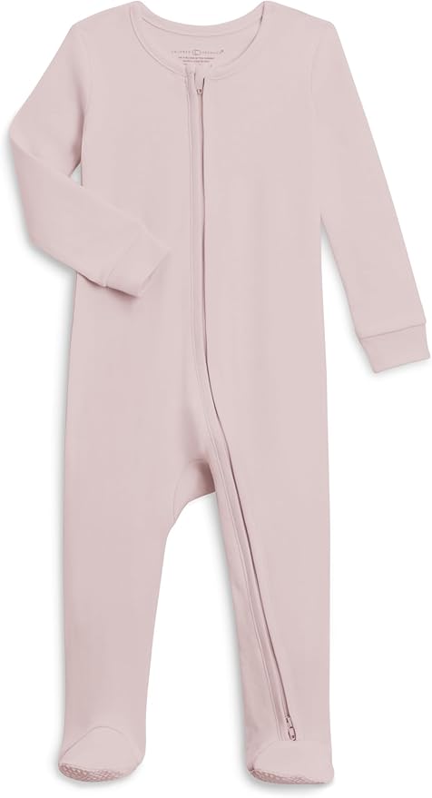 Colored Organics Baby Zip-Up Footed Sleeper by ColoredOrganics